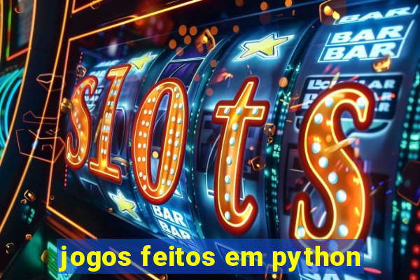 jogos feitos em python